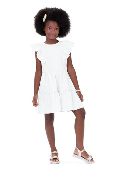 Vestido Festividades Branco - Do 4 ao 8 - Alenice