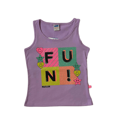 Blusa Regata Menina - Marlan - Tamanho 4