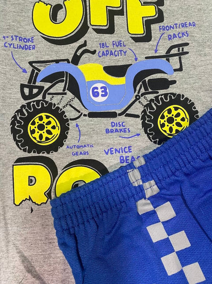 Conjunto Moto Off Road - Cato Lele - do 1 ao 3