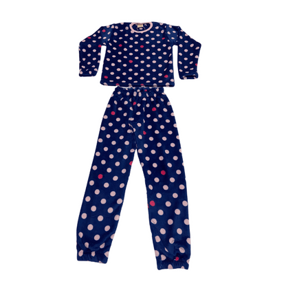 Pijama Menina Pelucinha Fleece Manta de Bebê - Tamanho 8 ao 12 - LP Premium