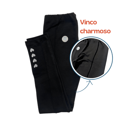 Calça Legging Feminina Com Bordado Brandili! Tamanho 12