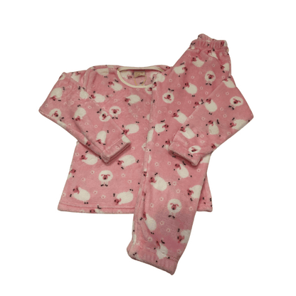 Pijama Menina Pelucinha Fleece Manta de Bebê - Tamanho 2 ao 6 - LP Premium