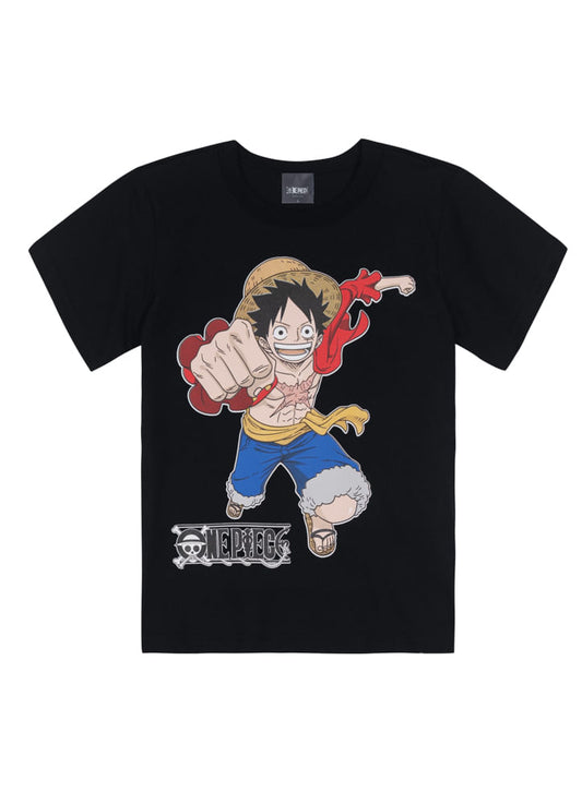 Camiseta One Piece - Tamanho 10 ao 14 - Brandili