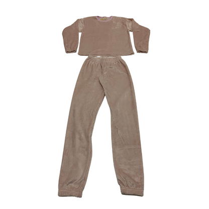 Pijama Menina Pelucinha Fleece Manta de Bebê - Tamanho 14 ao 18 - LP Premium