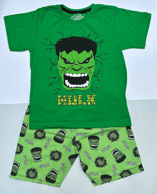 Conjunto 2 peças menino Hulk | Marvel - Tamanho 8