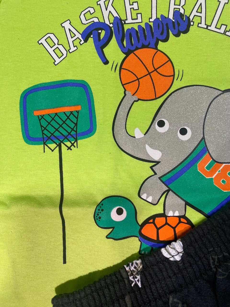 Conjunto Regatinha Elefante Basquetebol - Cato Lele - do 1 ao 3