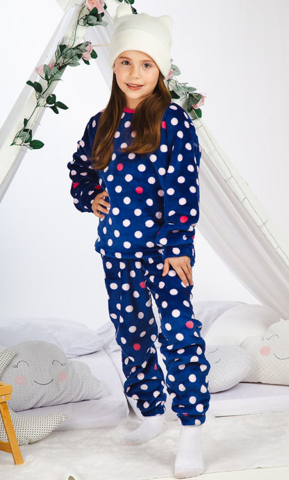 Pijama Menina Pelucinha Fleece Manta de Bebê - Tamanho 8 ao 12 - LP Premium