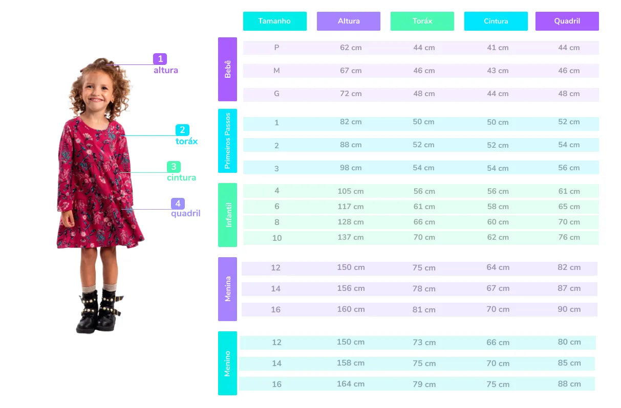 Vestidos JOYFUL em Poliéster, Algodão e Elastano Brandili  - Tamanho 6