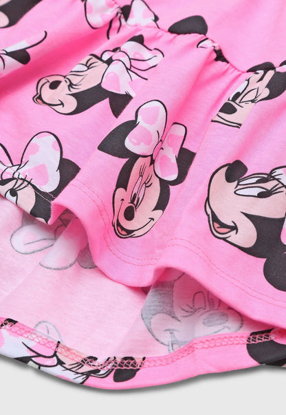 Vestido Regata Disney Minnie Mouse Brandili - Tamanho do 1 ao 3